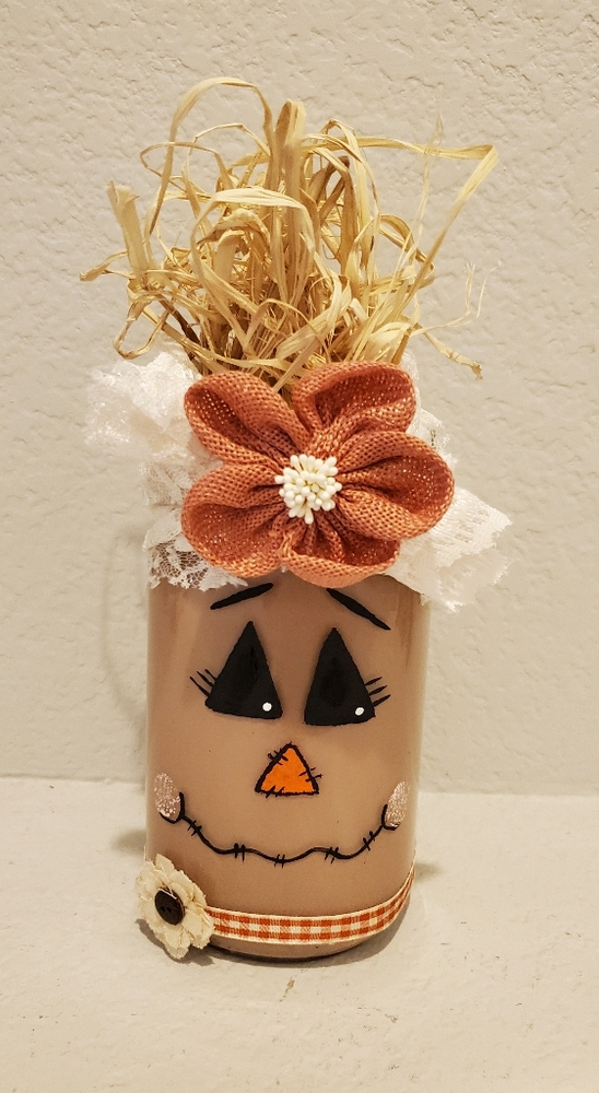 Mom Bun Scarecrow